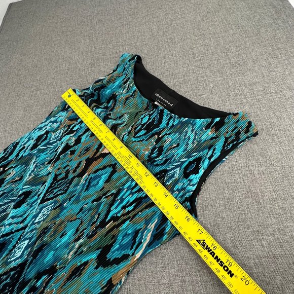 Connected Apparel Sleeveless Dress Evening Party Wear Layered 6 Pullover Stretch - Picture 10 of 13